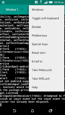 Material Terminal screenshot-app