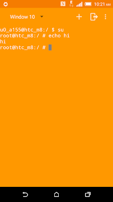 Material Terminal screenshot-app