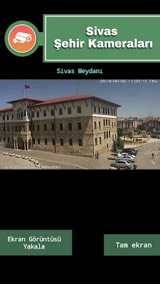 Sivas Şehir Kameraları screenshot-app