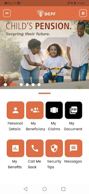 Government Employees Pension Fund (GEPF) screenshot-app