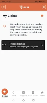 Government Employees Pension Fund (GEPF) screenshot-app